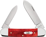 Case Cutlery Canoe Old Red Bone Folding Stainless 2 Blade Pocket Knife 11326