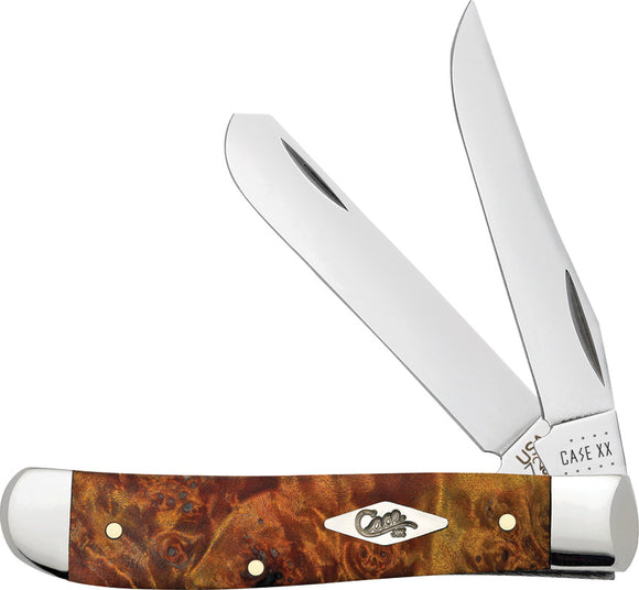 Case XX Cutlery Mini Trapper Autumn Maple Folding Pocket Knife 11545