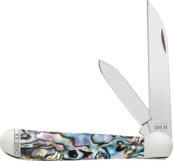 Case XX Cutlery Copperhead Abalone Folding Pocket Knife 12023