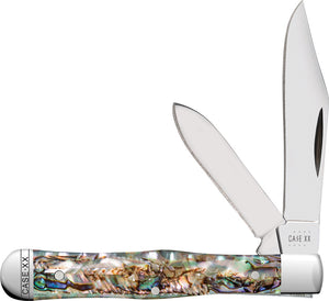 Case Cutlery Swell Center Pocket Knife Slip-Joint Alabone Stainless 12024