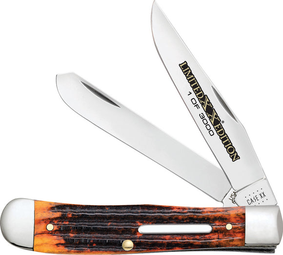 Case Cutlery Trapper LE XXXVI Autumn Folding Pocket Knife 12181