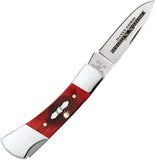 Case Cutlery Lockback LTE XXXVII Red Jigged Bone Folding Pocket Knife 12211