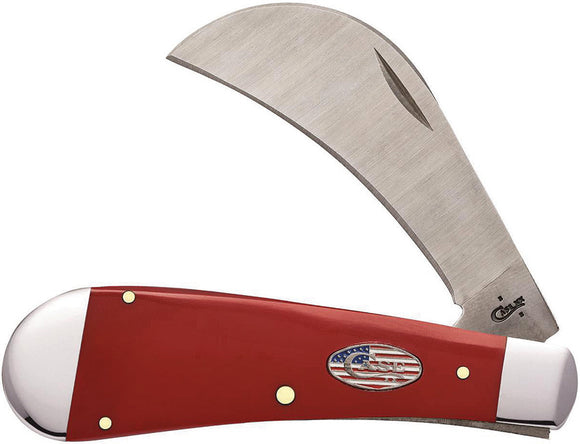 Case Cutlery American Workman Pruner Red Folding Stainless Pocket Knife 13456