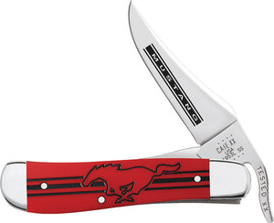 Case Cutlery Ford RussLock Pocket Knife Slip-Jt Red/Black Stainless Blade 14333