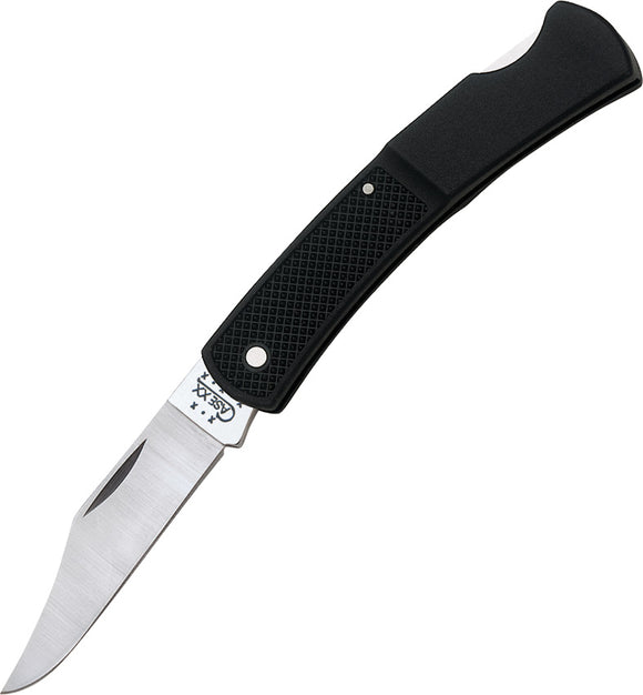 Case Cutlery Caliber Lockback Zytel Lightweight Black Folding Pocket Knife 147