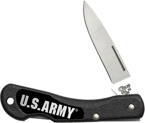 Case Cutlery XX US Army Mini Blackhorn Black Folding Pocket Knife 15010