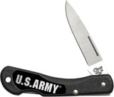 Case Cutlery XX US Army Mini Blackhorn Black Handle Folding Pocket Knife 15010
