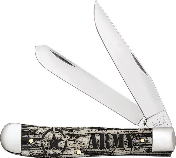 Case Cutlery U.S. Army Trapper 6254ss Folding Pocket Knife 15032