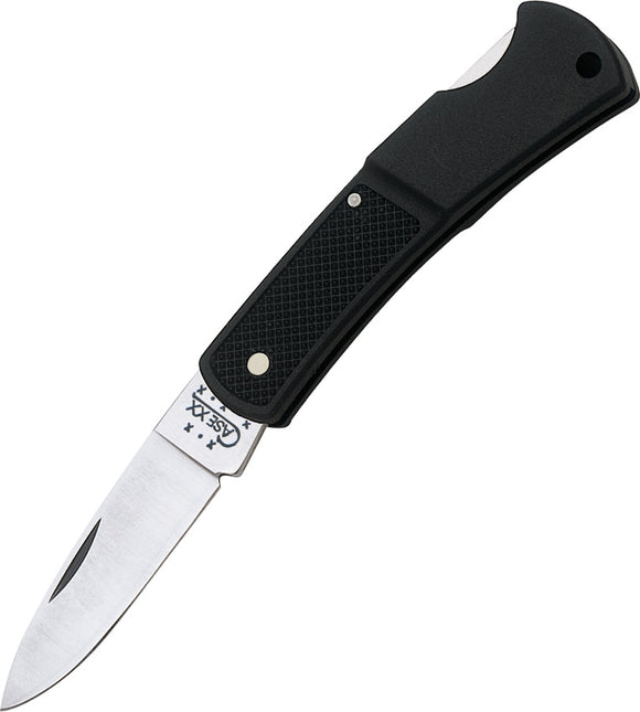 Case Caliber Folding Knife Pocket LT1225LSS Pattern Black Drop Pt Stainless - 156