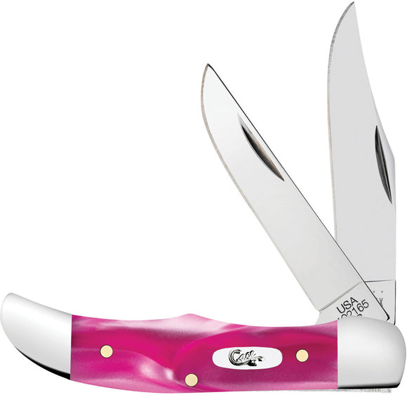 Case Cutlery Pocket Hunter Pink Pearl Folding Pocket Knife 17867
