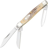 Case Cutlery XX Small Stockman Genuine Stag Handle Folding Pocket Knife 178