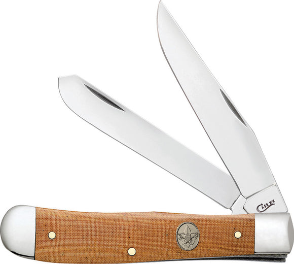 Case Cutlery BSA Trapper Canvas Folding Pocket Knife 18051