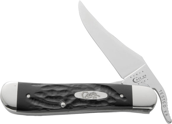 Case Cutlery RussLock Rough Black Series Folding Pocket Knife 18224