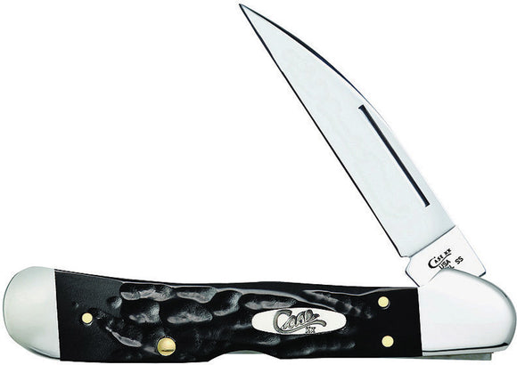Case Cutlery Copperlock Black Jigged Synthetic Folding Pocket Knife 18233