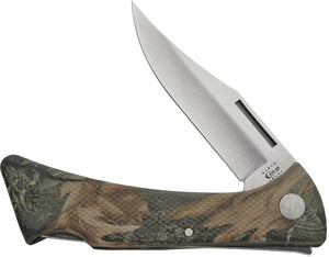 Case Cutlery Mako Lockback Camouflage Handle Clip Pt Blade Folding Knife 18334