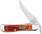 Case Cutlery XX Pocket Worn Russlock Whiskey Bone Handle EDC Folding Blade Knife 23002