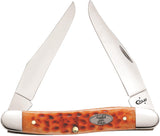 Case Cutlery XX Muskrat Whiskey Bone CV Stainless Folding Blades Knife 23010