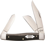 Case Cutlery XX Large Stockman Black Laminate Handle Folding Blades Knife 23132