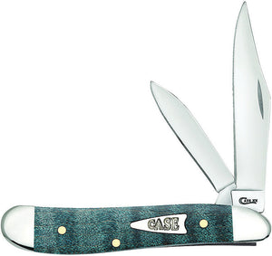 Case Cutlery Peanut Turquoise Curly Maple Folding Pocket Knife 23363