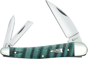 Case Cutlery Seahorse Whittler Turquoise Folding Pocket Knife 23365