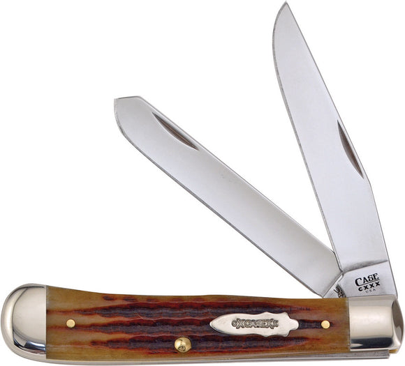 Case Cutlery 130th Anniversary Trapper Bone Folding Pocket Knife 23405