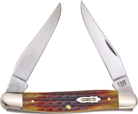 Case Cutlery 130th Anniversary Muskrat Bone Folding Pocket Knife 23411