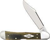 Case Cutlery CopperLock Pocket Knife Green Micarta Folding Stainless Blade 23473