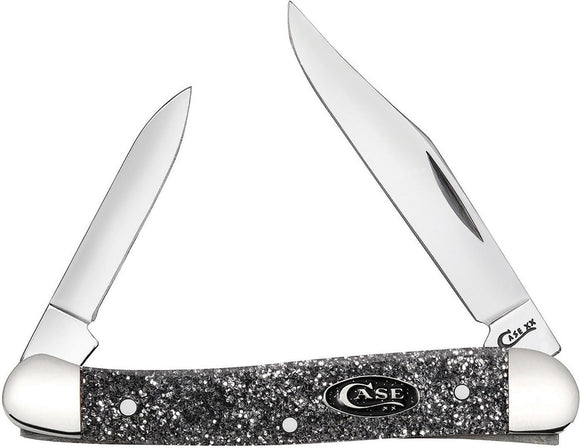 Case Cutlery Mini Copperhead Stardust Folding Stainless Pocket Knife 23524