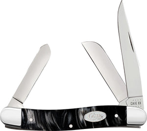 Case Cutlery Stockman Black Pearl Kirinite Handle Stainless Knife 23671