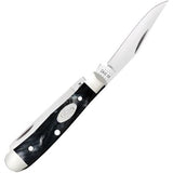 Case Cutlery Tiny Trapper Black Pearl Kirinite Folding Stainless Knife 23673