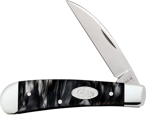 Case Cutlery Sway Back Black Pearl Kirinite Handle Stainless Knife 23675