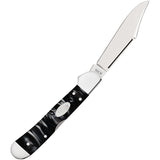 Case Cutlery Mini Copperlock Black Pearl Kirinite Folding Stainless Knife 23676