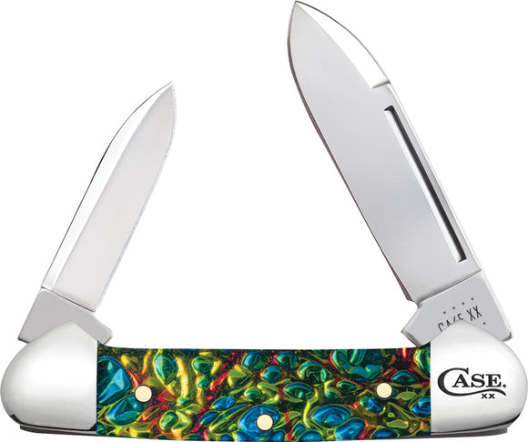 Case Cutlery Baby Butterbean Pocket Knife Black Sea Dichrolam Folding 25114