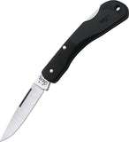 Case Cutlery Mini Blackhorn Lockback Blade Black Handle Folding Pocket Knife 253