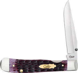 Case Cutlery Kickstart Trapperlock Cabernet Folding Pocket Knife 25721