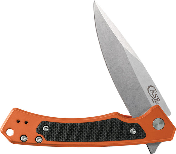Case Cutlery Marilla Framelock Orange G10 Folding Stainless Steel Pocket Knife 25886