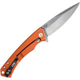 Case Cutlery Marilla Framelock Orange G10 Folding Stainless Steel Pocket Knife 25886