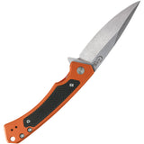 Case Cutlery Marilla Framelock Orange G10 Folding Stainless Steel Pocket Knife 25886