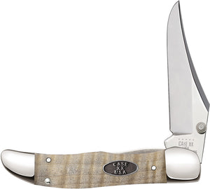 Case Cutlery Kickstart Hunter Curly Maple Wood Folding Pocket Knife 25946