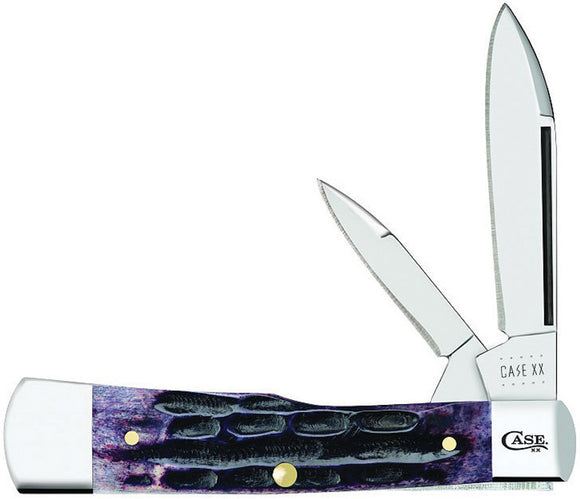 Case Cutlery Gunstock Light Purple Folding Pocket Knife 27164