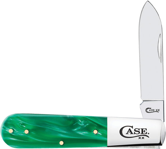 Case Cutlery Christmas Barlow Green Folding Pocket Knife xmas 27371