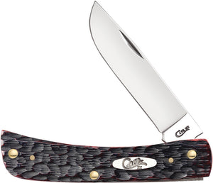 Case Cutlery Sod Buster Jr Crimson Peach Bone Folding Stainless Knife 27383