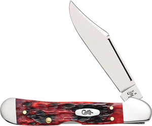 Case Cutlery Mini Copperlock Crimson Peach Folding Pocket Knife 27385