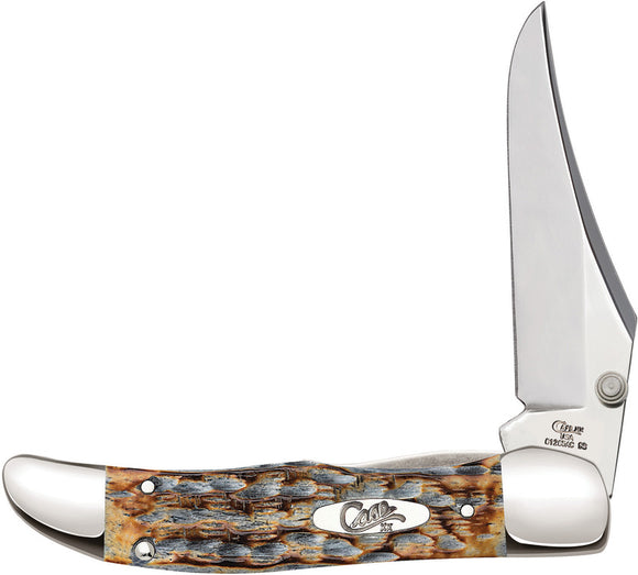 Case Cutlery Kickstart Hunter Burnt Folding Stainless Pocket Knife 27771