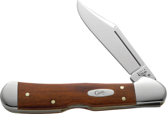 Case Cutlery XX Chestnut Bone Handle Mini Copperlock Folding Pocket Knife 28704