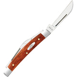 Case Cutlery Small Congress Chestnut Bone Smooth Folding Pocket Knife 28911