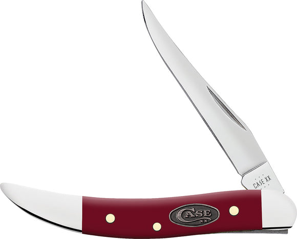 Case Cutlery Toothpick Mulberry Smooth Folding Stainless Pocket Knife 30462