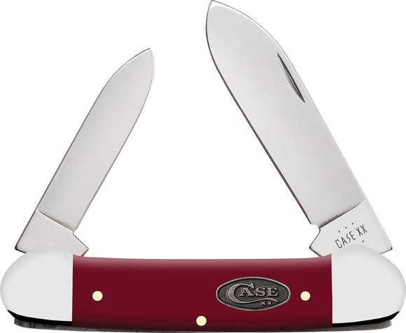 Case Cutlery Canoe Mulberry Smooth Folding Stainless Pocket Knife 30463