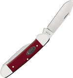 Case Cutlery Canoe Mulberry Smooth Folding Stainless Pocket Knife 30463