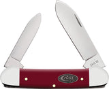 Case Cutlery Canoe Mulberry Smooth Folding Stainless Pocket Knife 30463